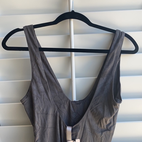 House of CB Romane Vegan Suede Bodysuit, SIZE L - Picture 5 of 6
